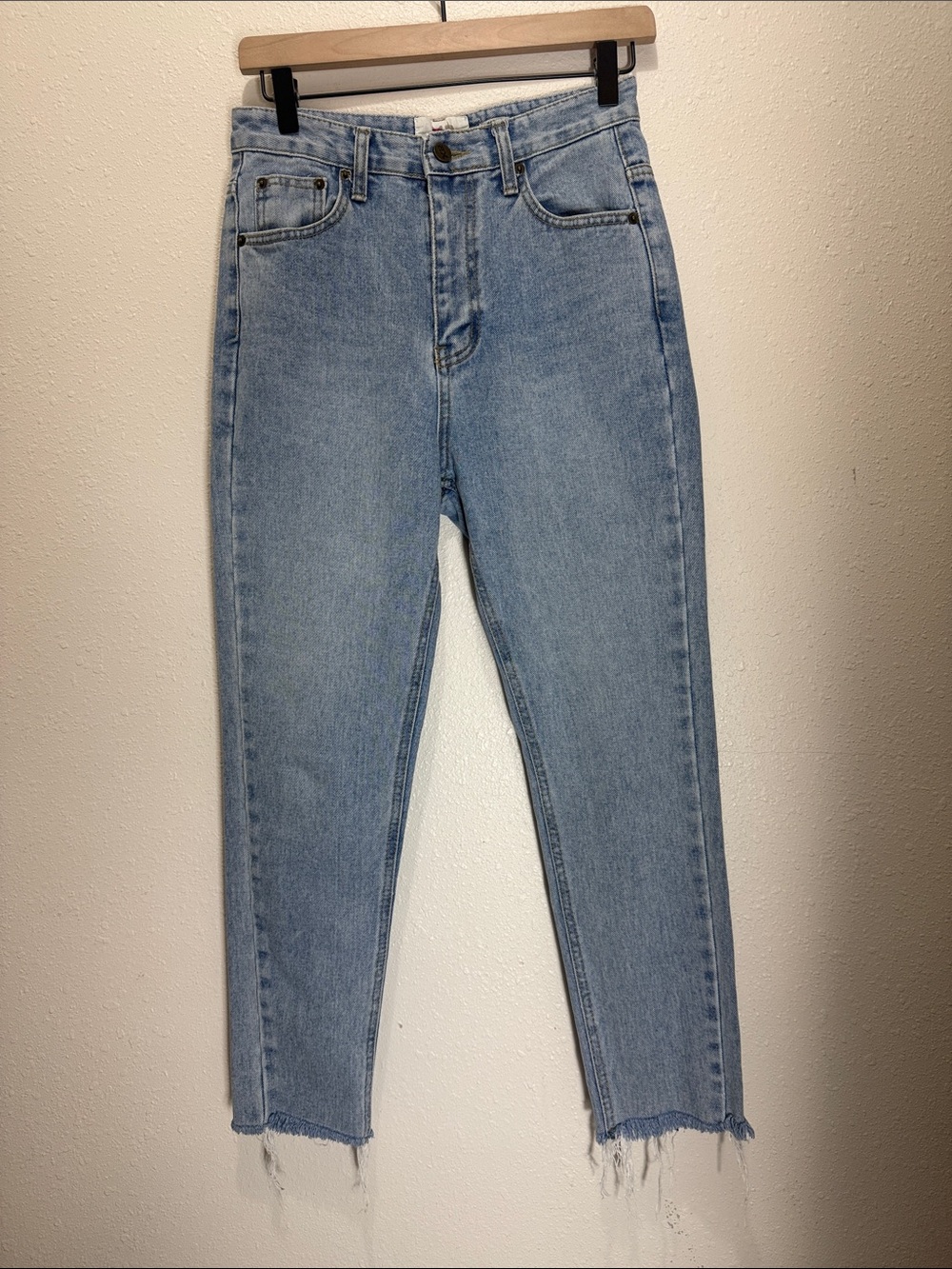 X2 Classic High-Rise Light Blue Women's Jeans, Size M